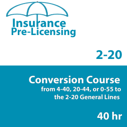 40 hr 2-20 Conversion Pre-licensing Course (3 months)