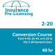 40 hr 2-20 Conversion Course